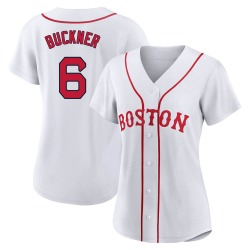 Bill Buckner Boston Red Sox Women's Replica 2021 Patriots' Day Jersey - White