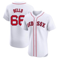 Brayan Bello Boston Red Sox Men's Elite Home Patch Jersey - White