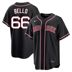 Brayan Bello Boston Red Sox Youth Replica Fashion Out Jersey - Black