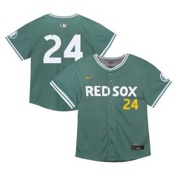 Dwight Evans Boston Red Sox Toddler Limited 2025 City Connect Jersey - Green