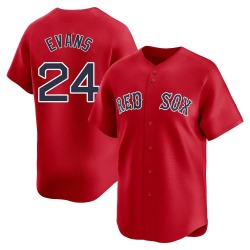 Dwight Evans Boston Red Sox Youth Limited Alternate Jersey - Red