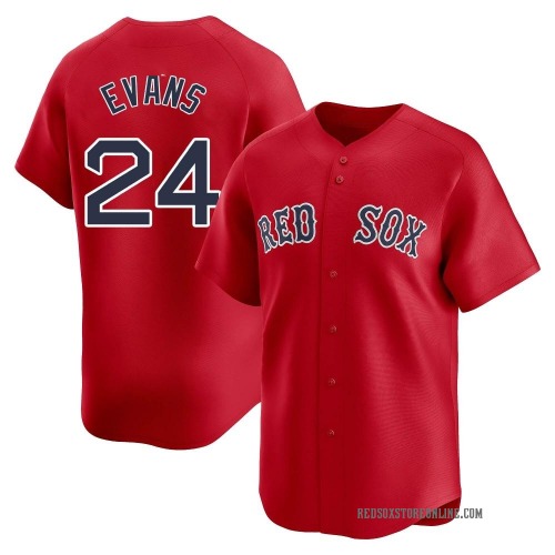 Dwight Evans Boston Red Sox Youth Limited Alternate Jersey - Red