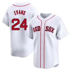 Dwight Evans Boston Red Sox Youth Limited Home Jersey - White