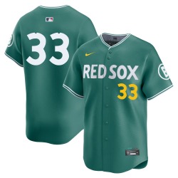 Jason Varitek Boston Red Sox Youth Limited 2025 City Connect Jersey - Green
