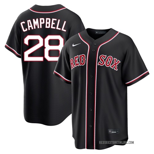 Kristian Campbell Boston Red Sox Men's Replica Fashion Out Jersey - Black