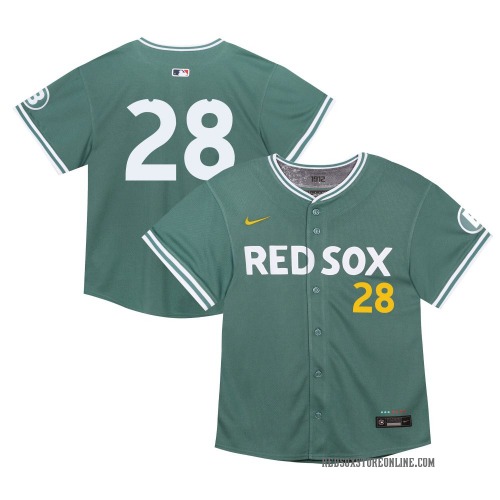 Kristian Campbell Boston Red Sox Toddler Limited 2025 City Connect Jersey - Green