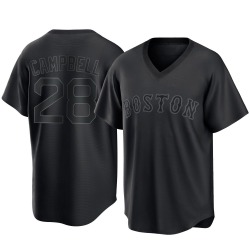Kristian Campbell Boston Red Sox Youth Replica Pitch Fashion Jersey - Black