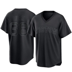 Nick Burdi Boston Red Sox Men's Replica Pitch Fashion Jersey - Black