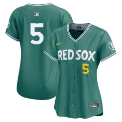 Nomar Garciaparra Boston Red Sox Women's Limited 2025 City Connect Jersey - Green