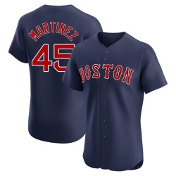 Pedro Martinez Boston Red Sox Men's Elite Alternate Jersey - Navy