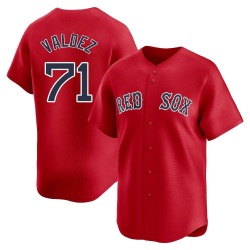 Phillips Valdez Boston Red Sox Men's Limited Alternate Jersey - Red