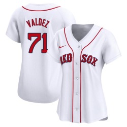 Phillips Valdez Boston Red Sox Women's Limited Home Jersey - White