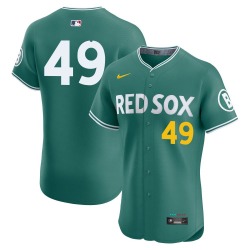 Tim Wakefield Boston Red Sox Men's Elite 2025 City Connect Jersey - Green