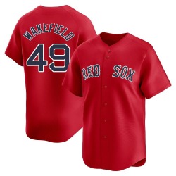 Tim Wakefield Boston Red Sox Men's Limited Alternate Jersey - Red