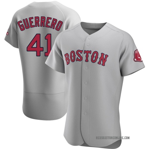 Tyron Guerrero Boston Red Sox Men's Authentic Road Jersey - Gray