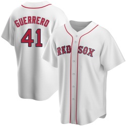 Tyron Guerrero Boston Red Sox Men's Replica Home Jersey - White