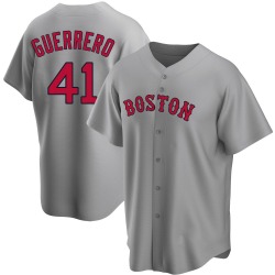 Tyron Guerrero Boston Red Sox Men's Replica Road Jersey - Gray